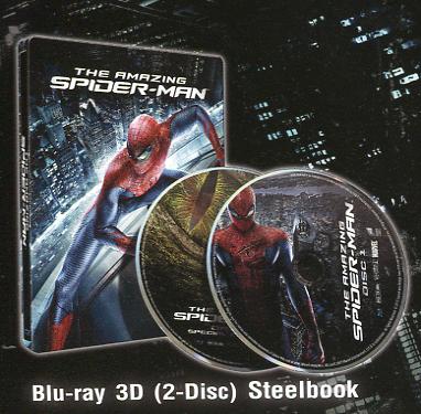 The Amazing Spider-man Blu-Ray 3D (2 Disc) : Steelbook 14185/1887.jpg